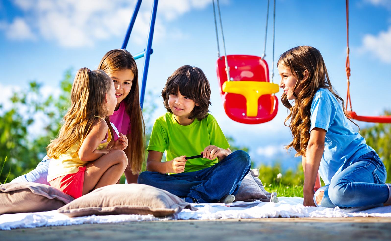 Children's play area at Sumer Harbour Heights, Mazgaon