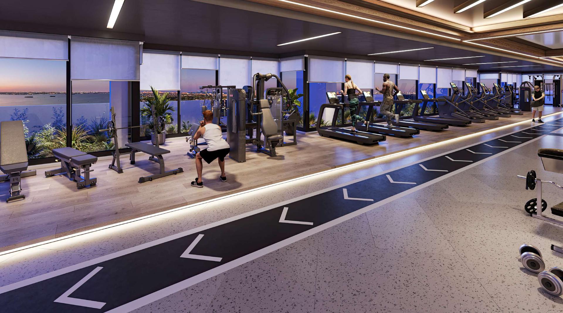 Gym at Kabra Dvayam, Worli