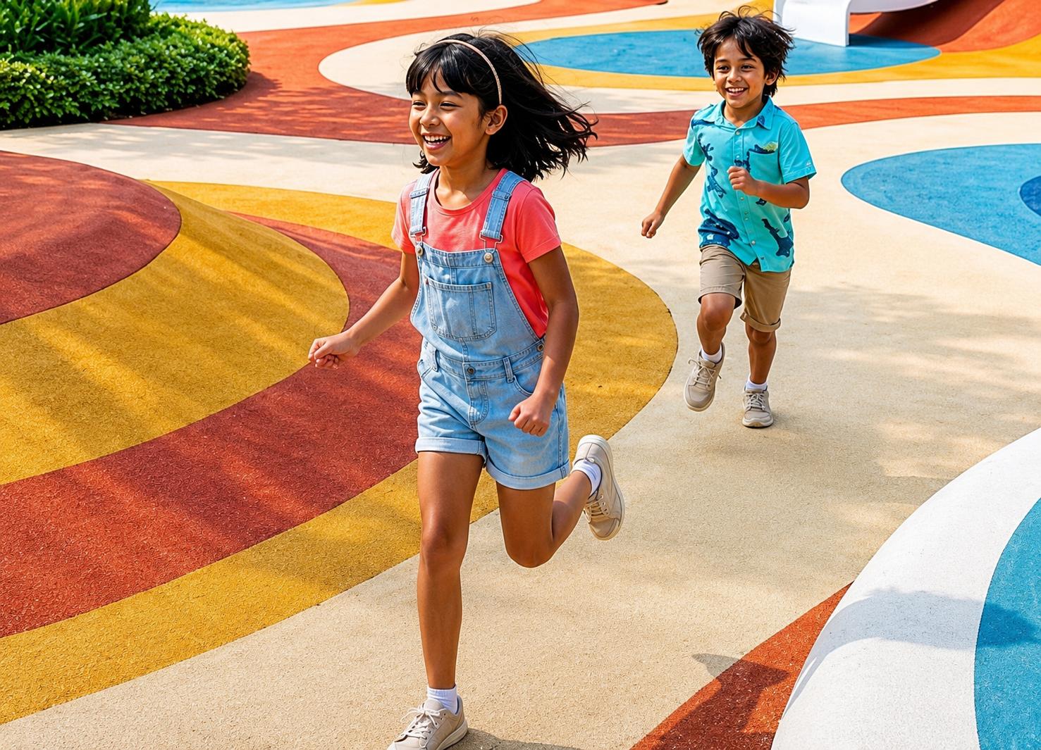 Children's play area at Kolte Patil Vivere, Goregaon West