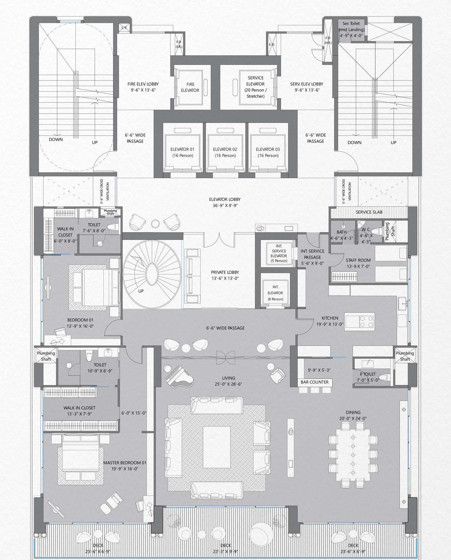 Lower Floor Plan