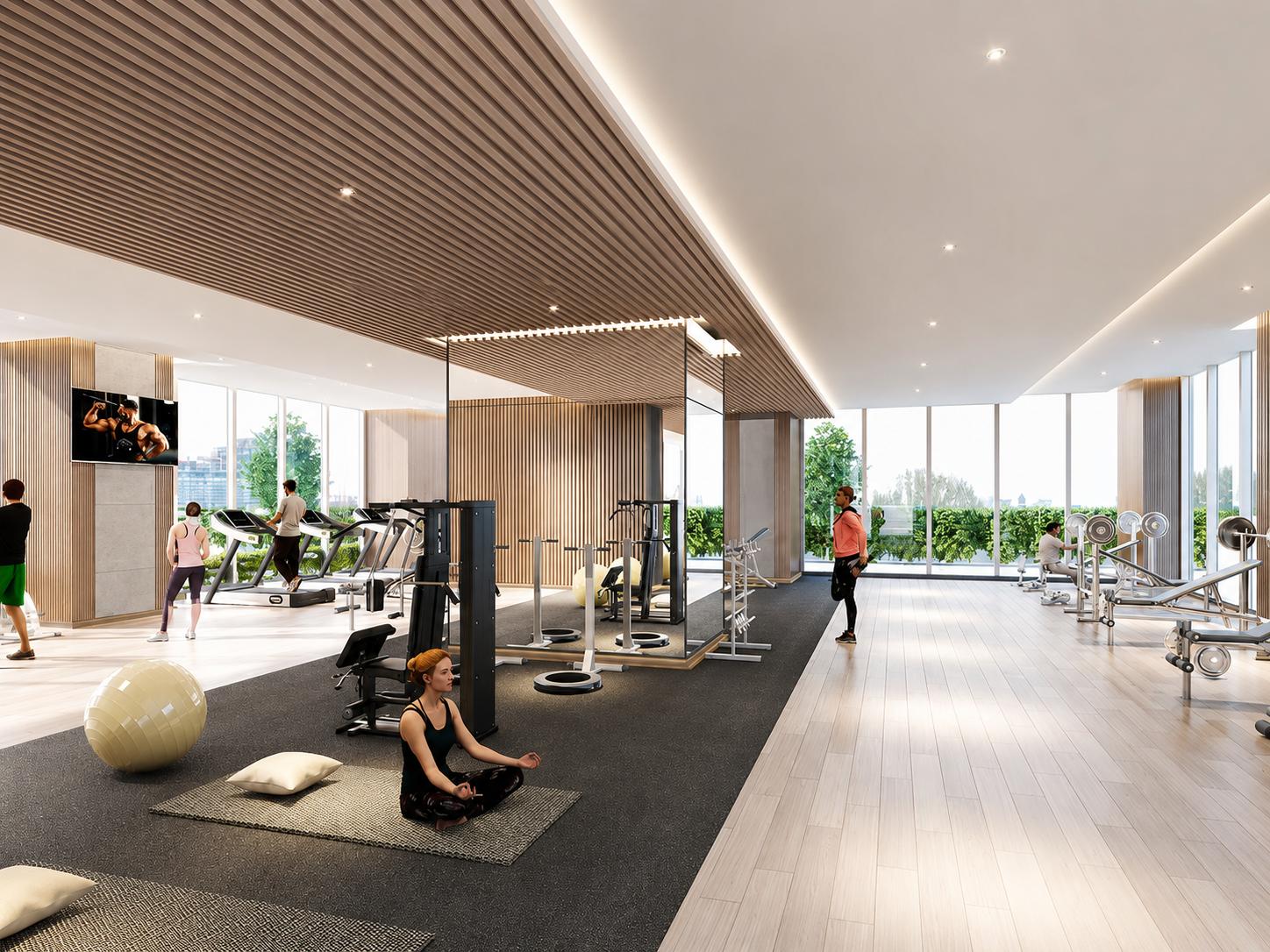 Gym at JP Codename Starlife, Mira Road East