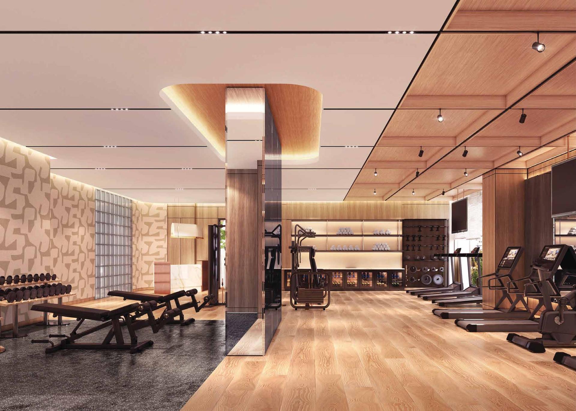 Gym at Lodha Cullinan, Andheri West