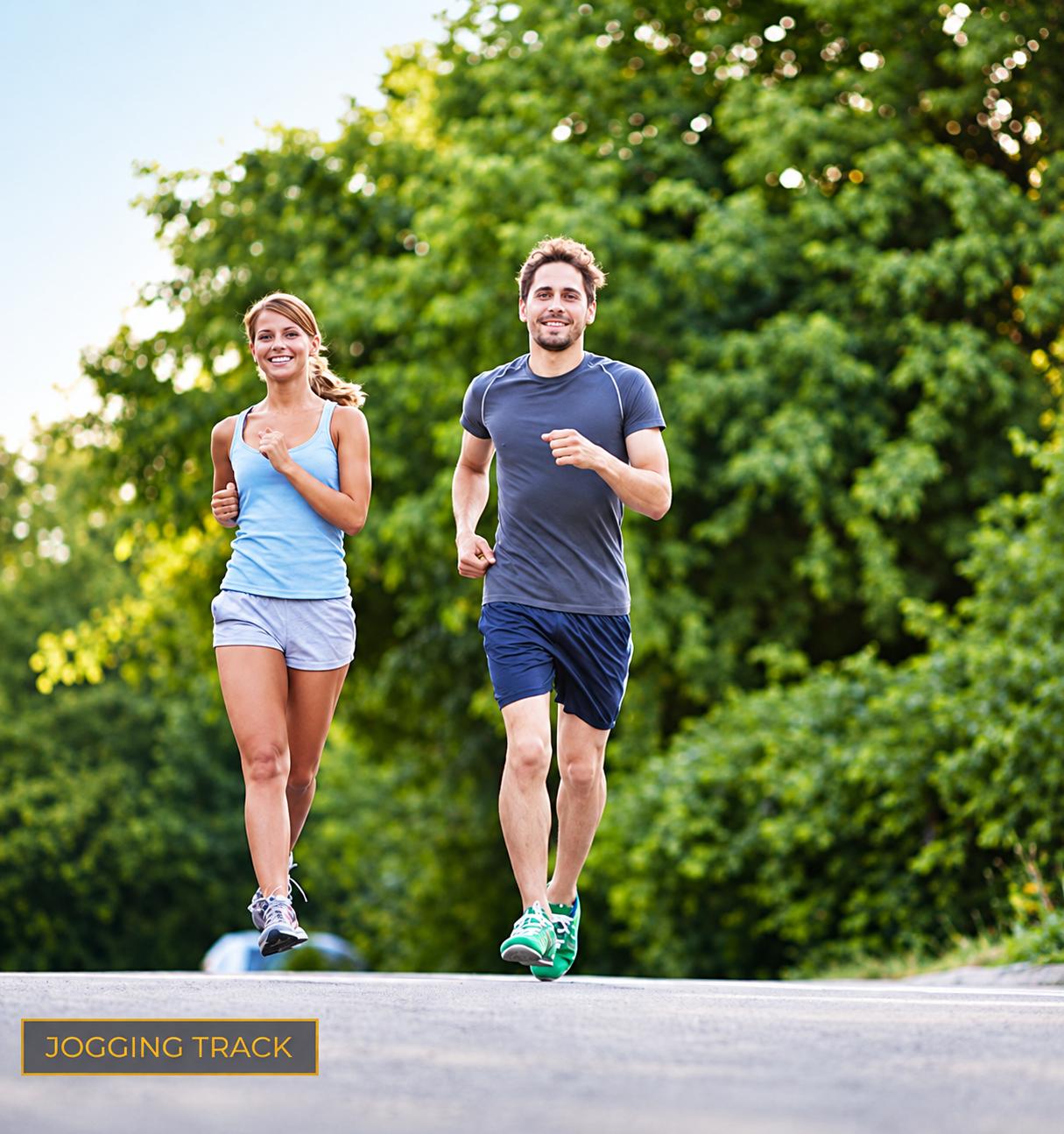 Jogging track at Somani 72 East, Andheri East