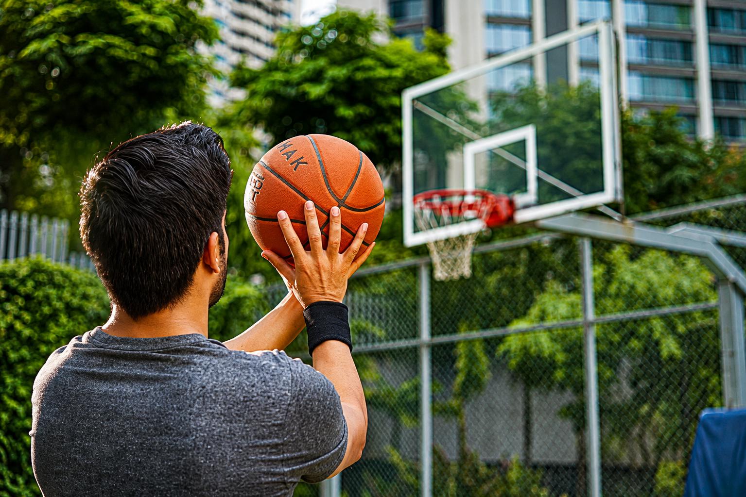 Basketball court at Oberoi Garden City Elysian, Goregaon East