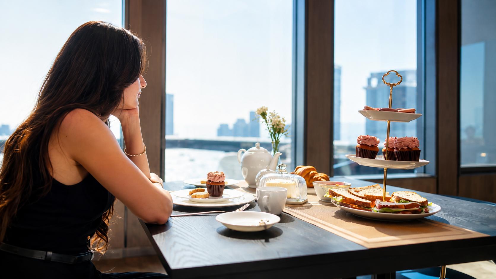 Café at Lodha Sovrano, Jogeshwari West