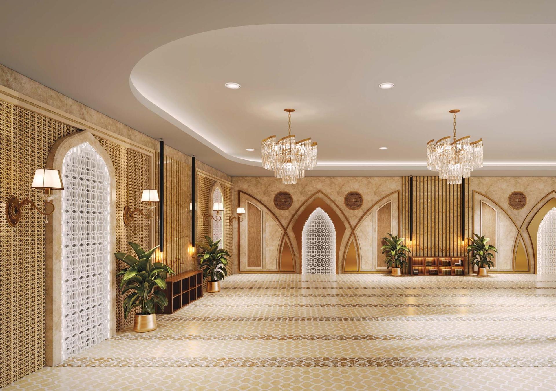 Multipurpose hall at Lodha Sovrano, Jogeshwari West