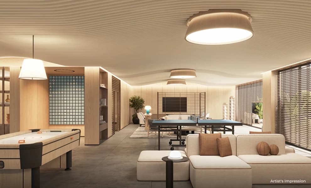 Indoor games at Viceroy Visava, Versova