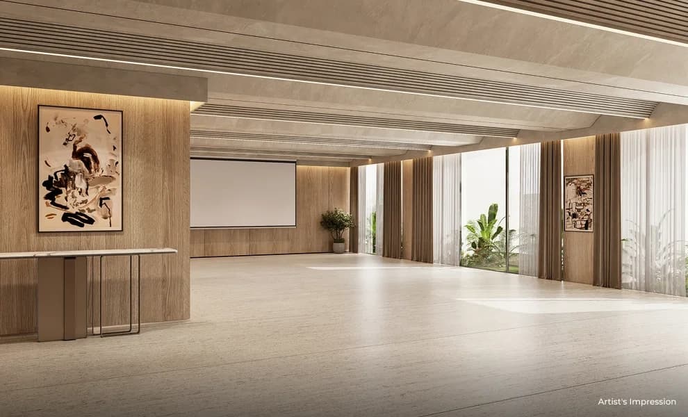 Multipurpose hall at Viceroy Visava, Versova