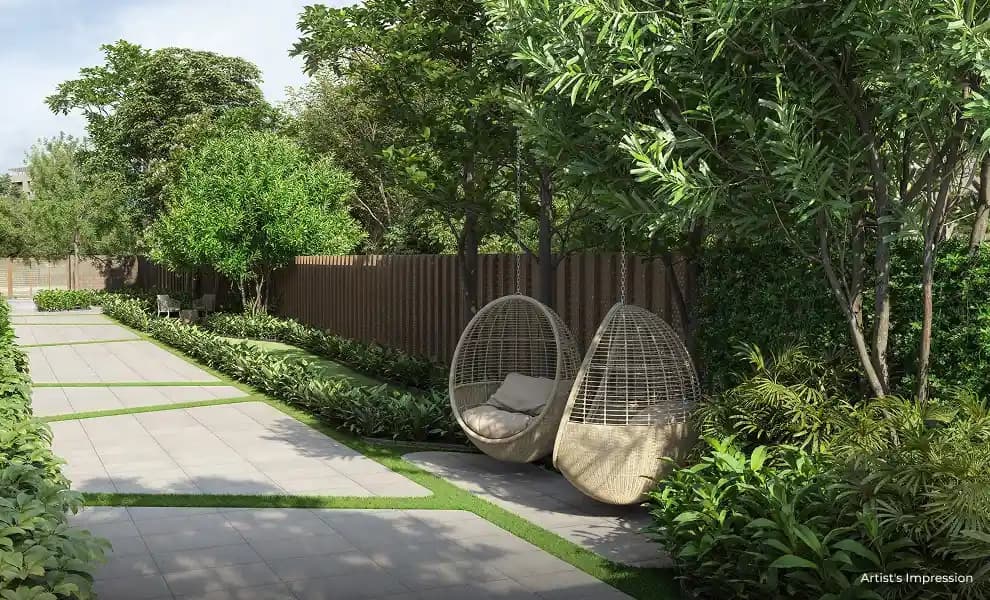 Jogging track at Viceroy Visava, Versova