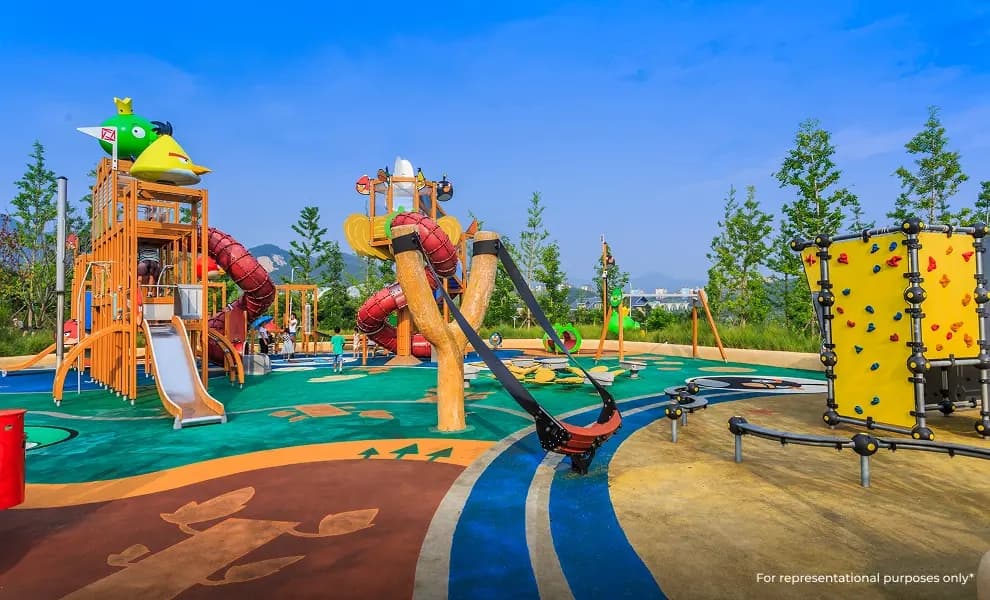 Children's play area at Viceroy Visava, Versova