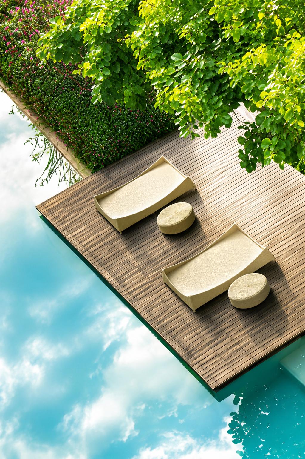 Swimming pool at Lodha Woods, Kandivali