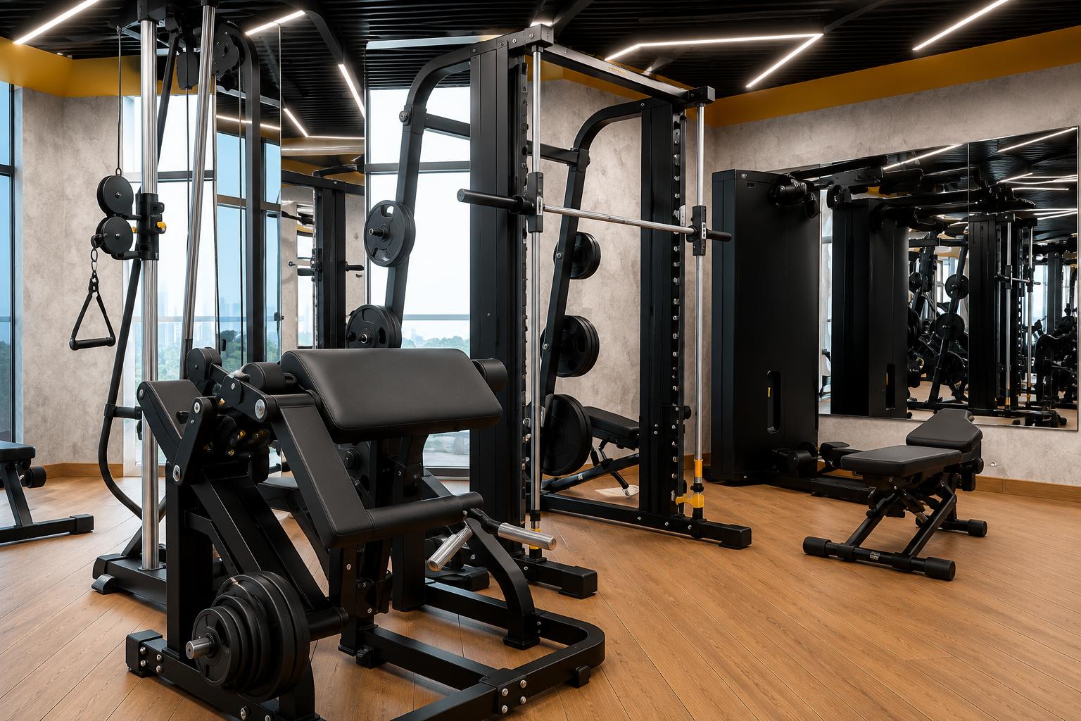 Gym at Sahakar Vista, Dahisar East