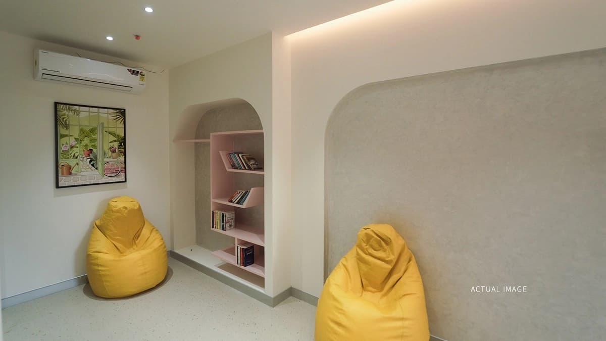 Library at Dynamix Avanya, Dahisar East