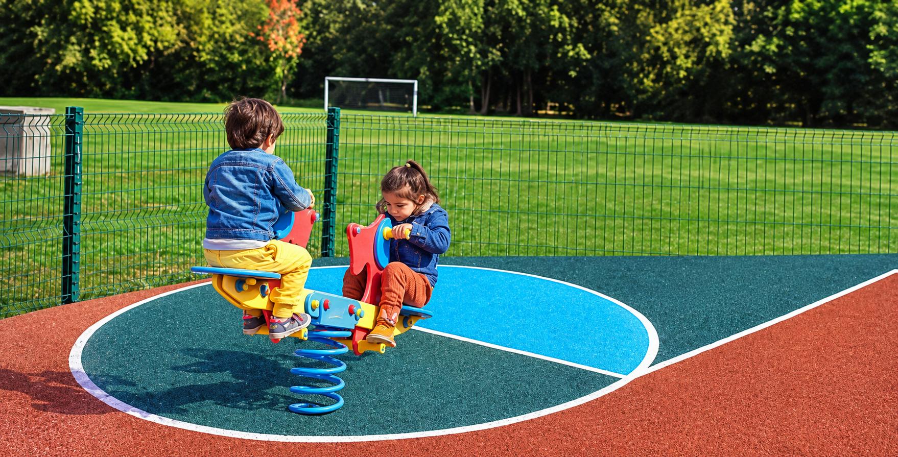 Children's play area at Hiranandani Empress Hill, Powai