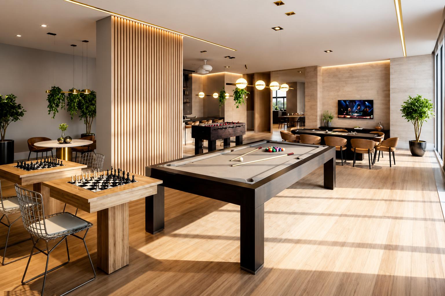 Indoor games at One Vara, Goregaon East