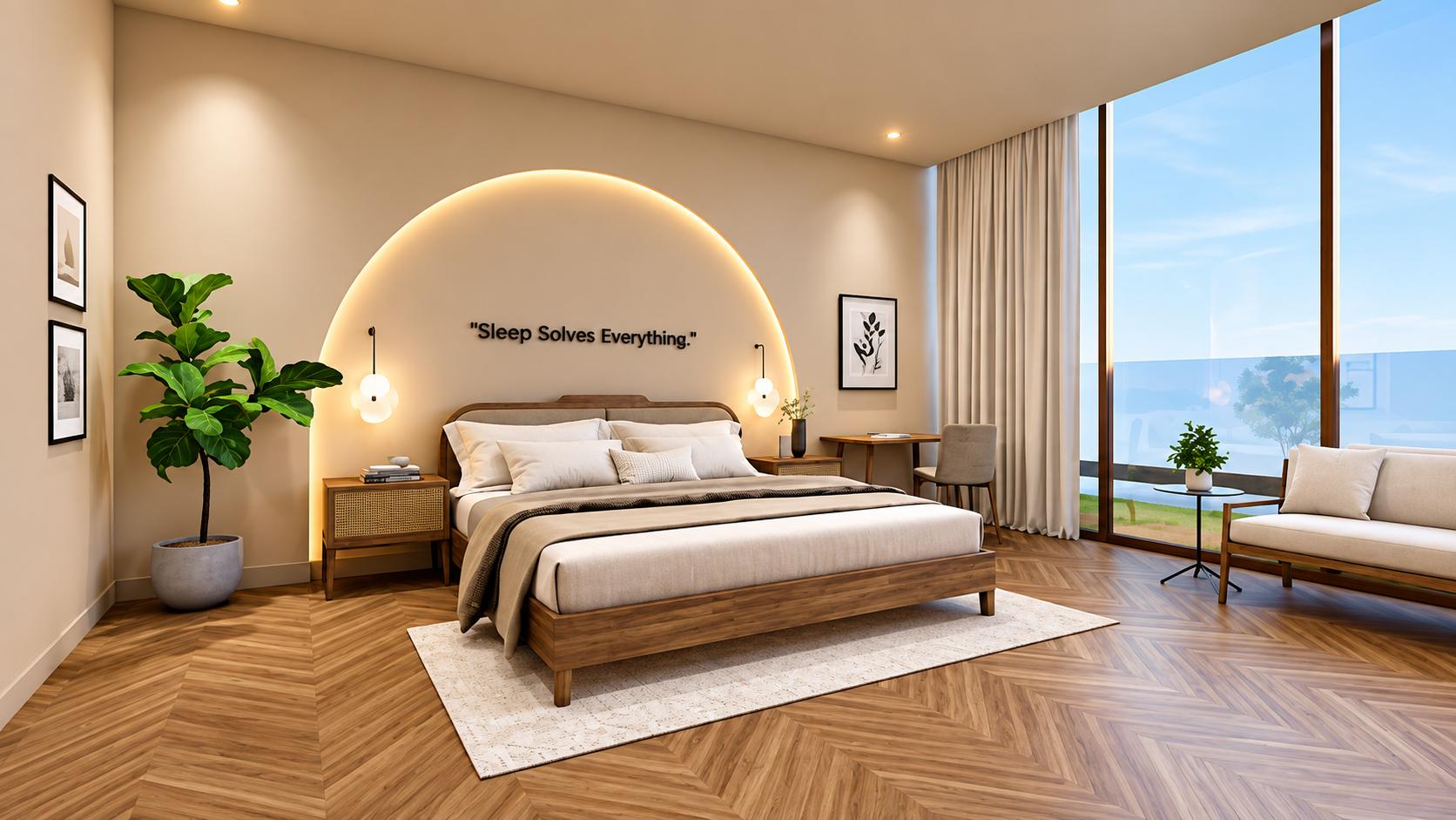 Guest suites at Chandak Highscape City, Chembur