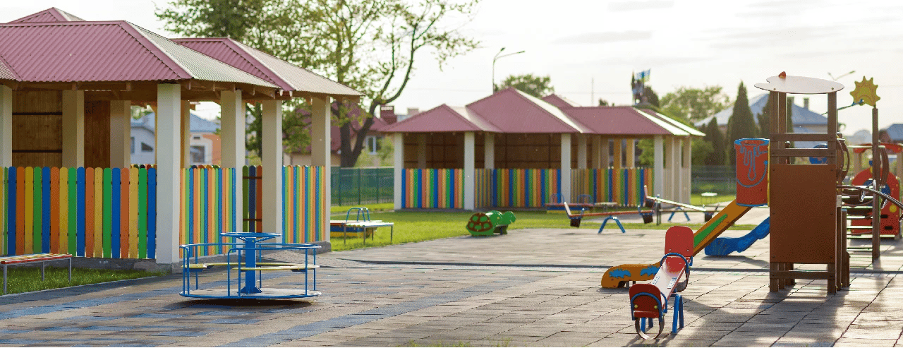 Children's play area at Poddar Harmony, Chembur
