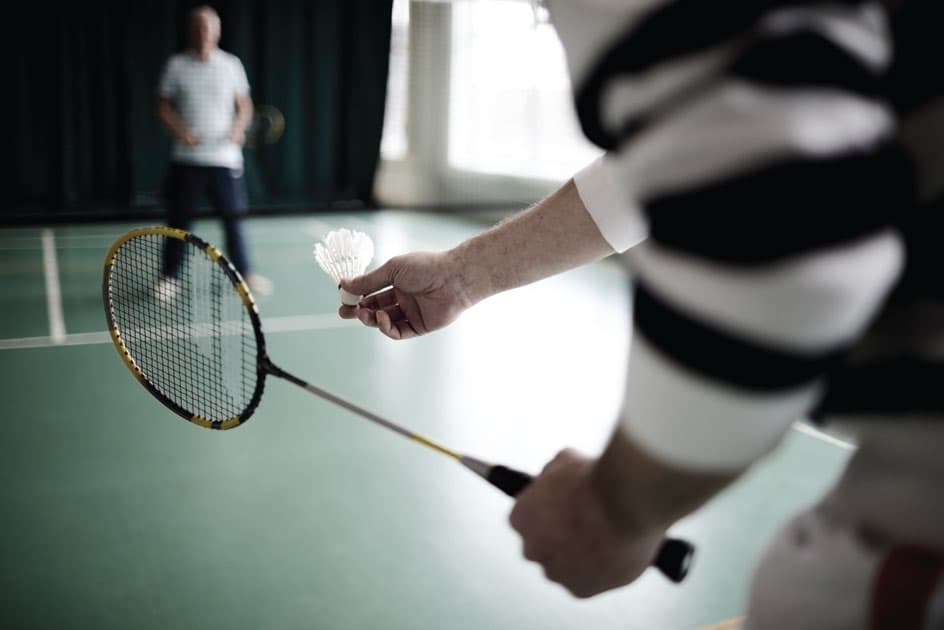 Badminton court at Rudraksh Towers, Bhandup West