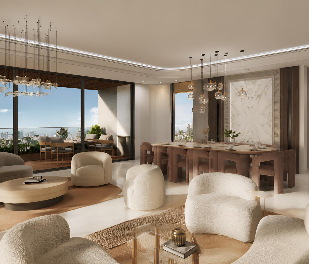 Interior 2 at Raya Terraces, Juhu