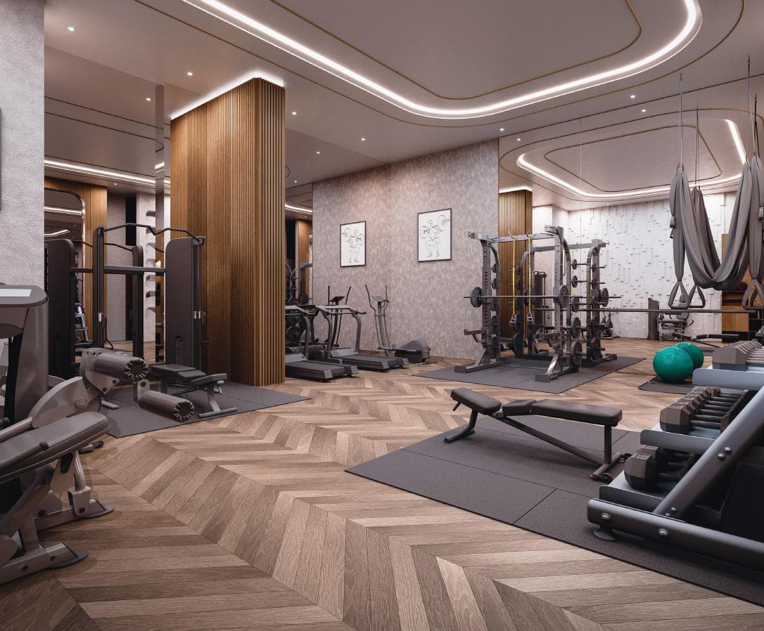 Gym at Raya Terraces, Juhu