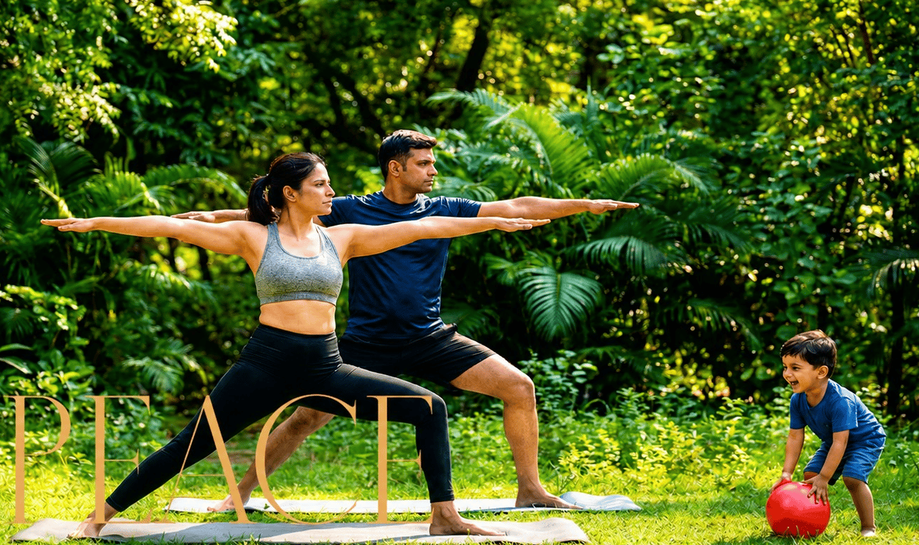 Yoga / meditation at Hariko Brahma, Borivali West