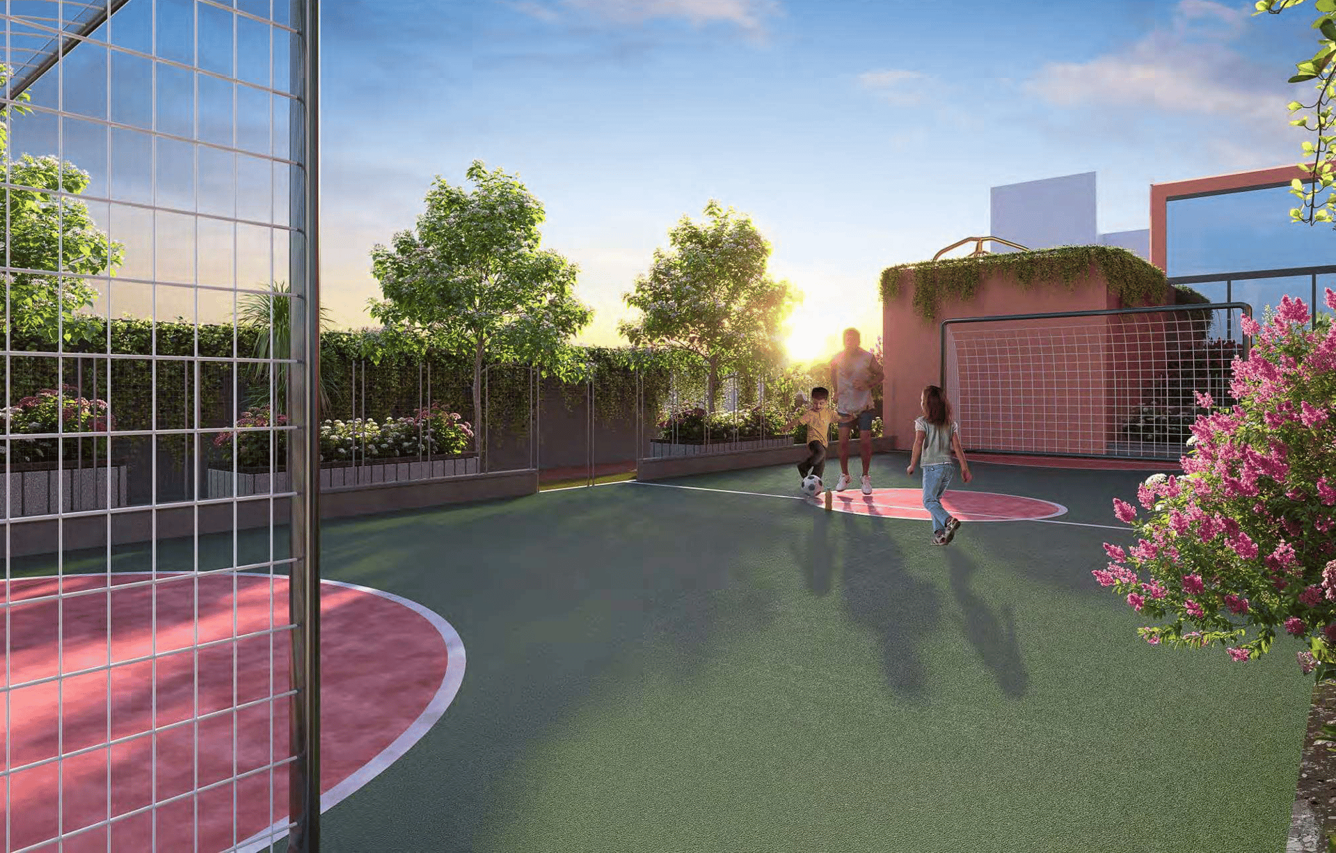 Outdoor sports at Space Sky 27, Bhandup West