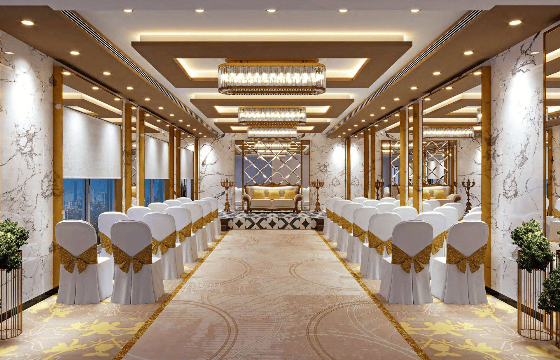 Multipurpose hall at Space Sky 27, Bhandup West