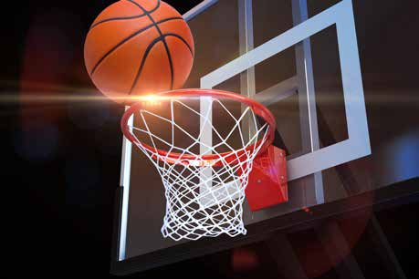 Basketball court at Lokhandwala Minerva, Worli
