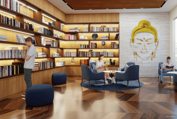 Library at Ashish Windermere, Bhayandar West