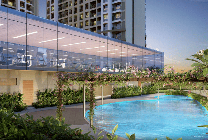 Swimming pool at Ashish Windermere, Bhayandar West