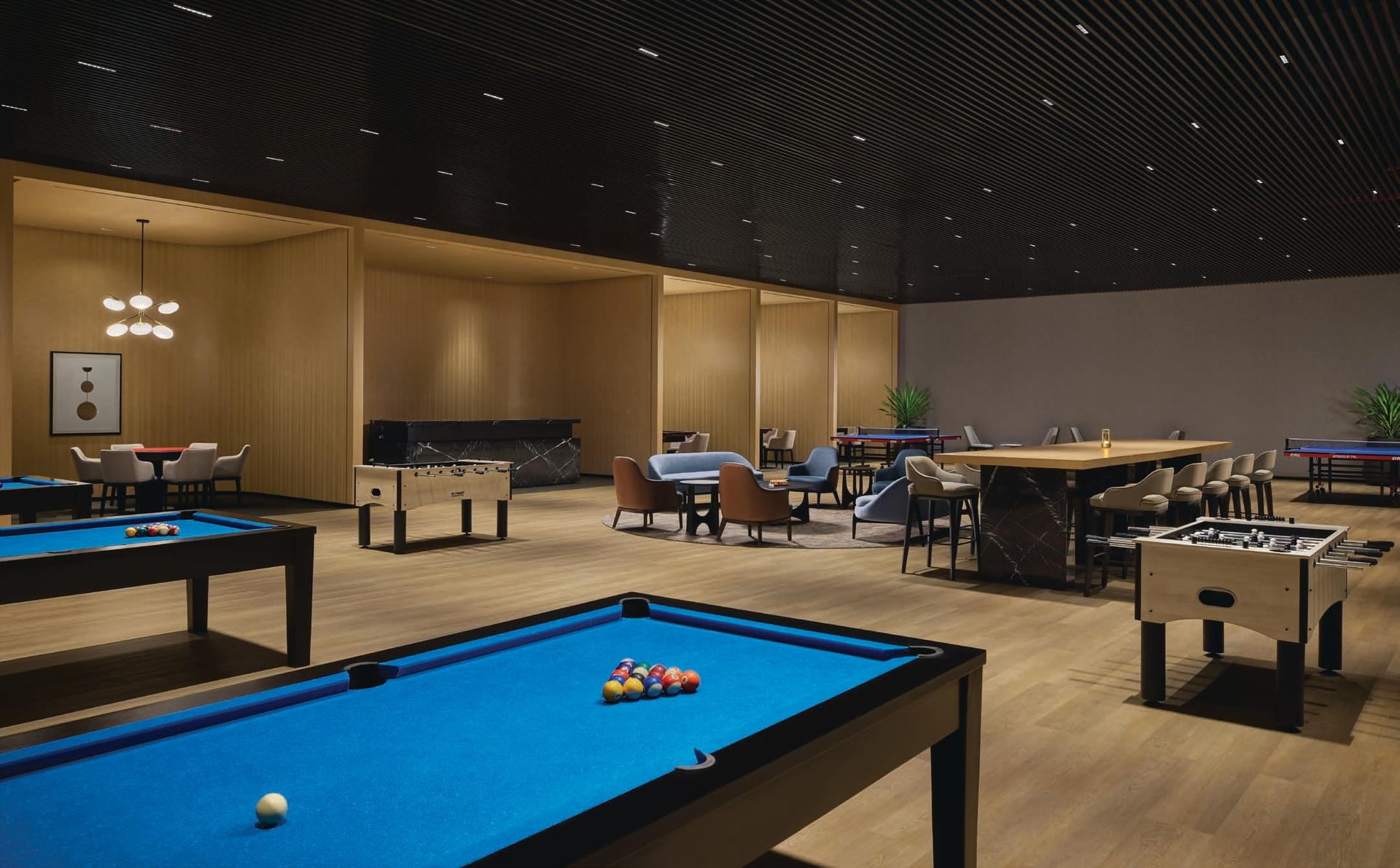 Indoor games at Oberoi Sky City, Borivali East