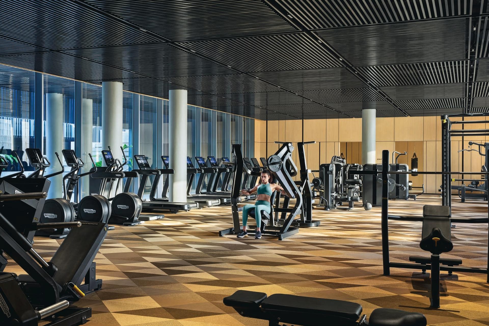 Gym at Oberoi Sky City, Borivali East