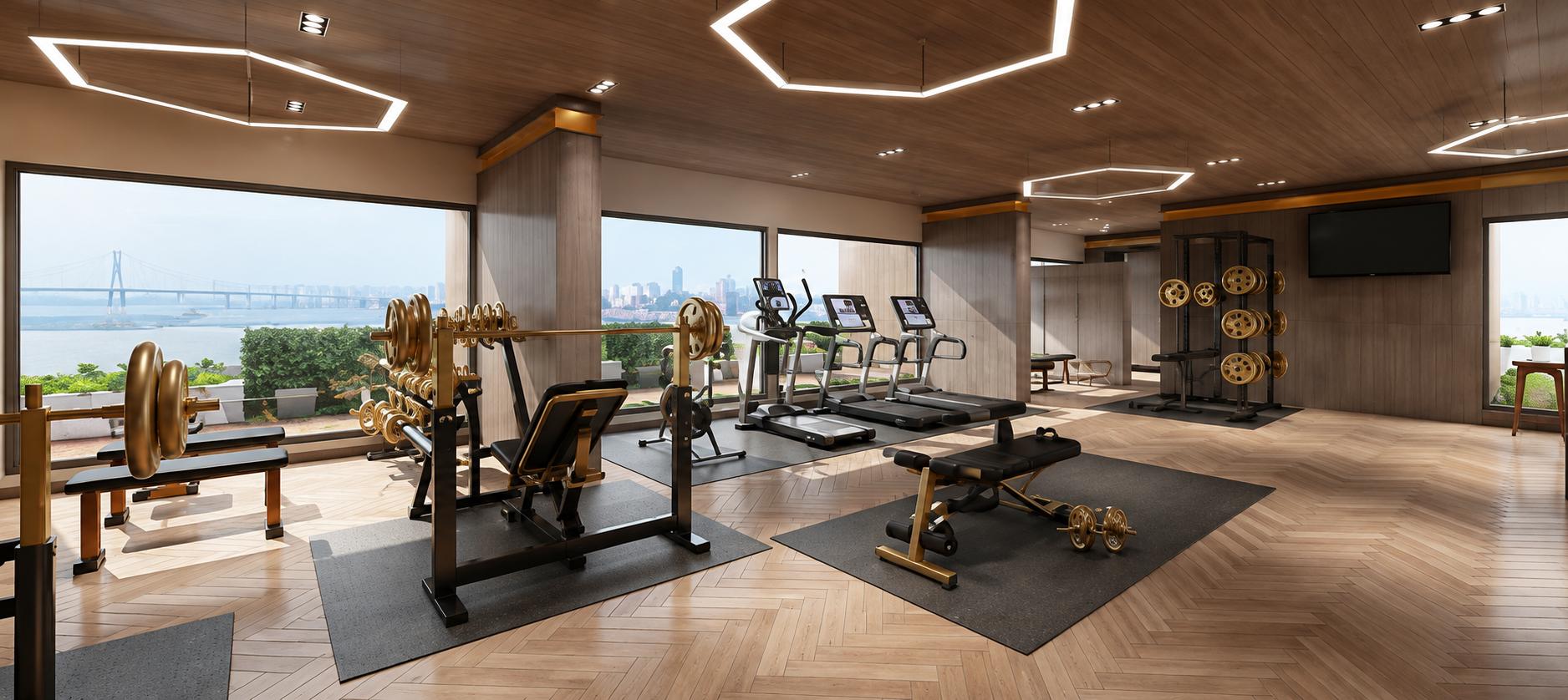 Gym at Suraj Vitalis, Mahim West
