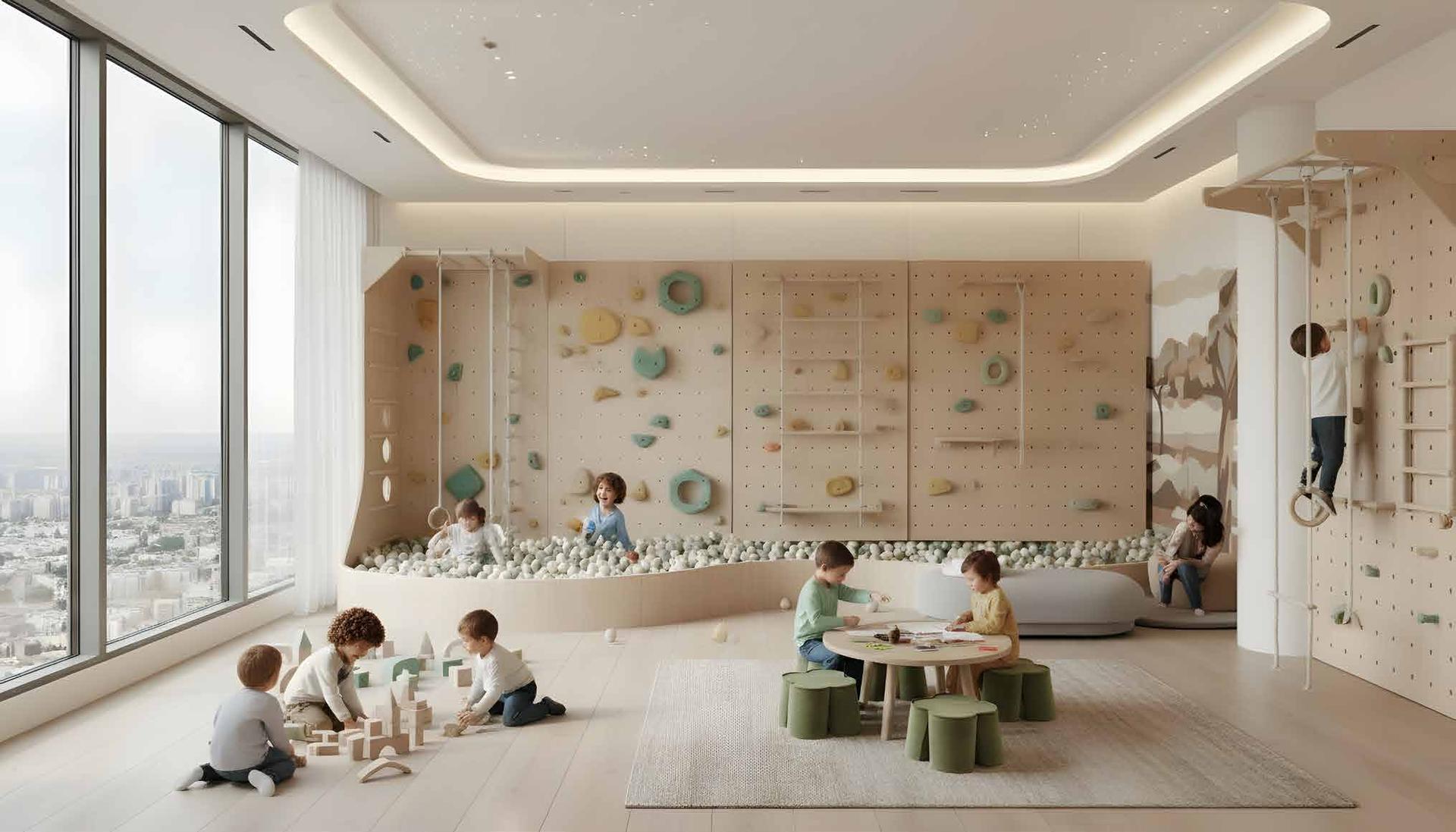 Children's play area at Autograph Residency, Oshiwara