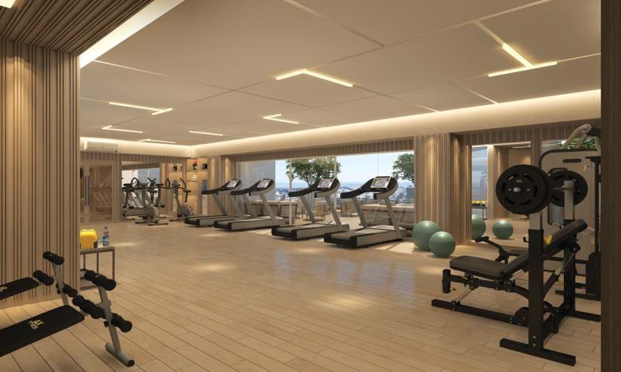 Gym at Techno Aakasa, Worli