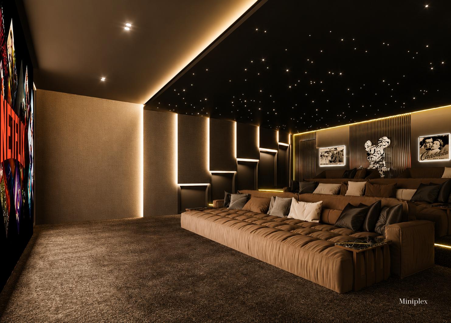 Mini theatre at MICL Aaradhya Parkwood, Mira Road East