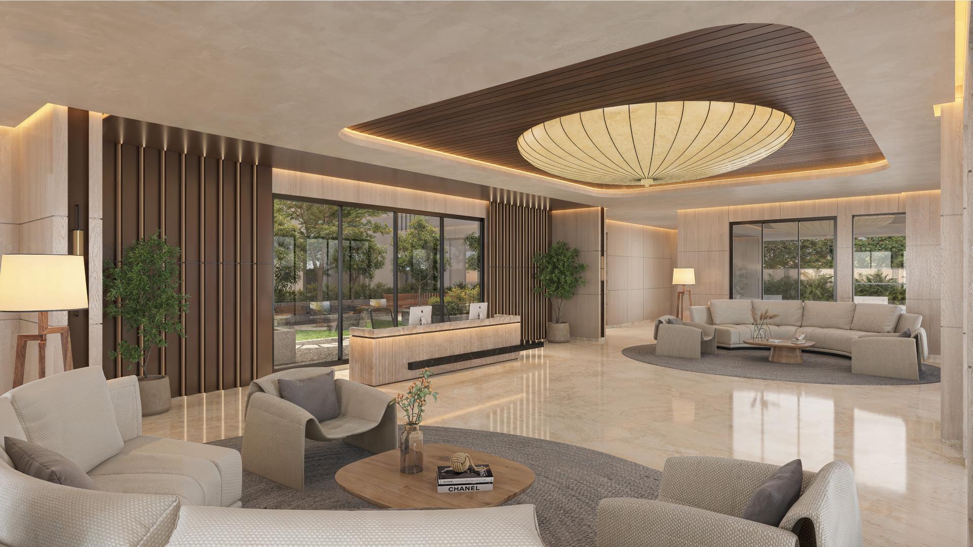 Grand entrance lobby at Vaswani Seascape, Juhu