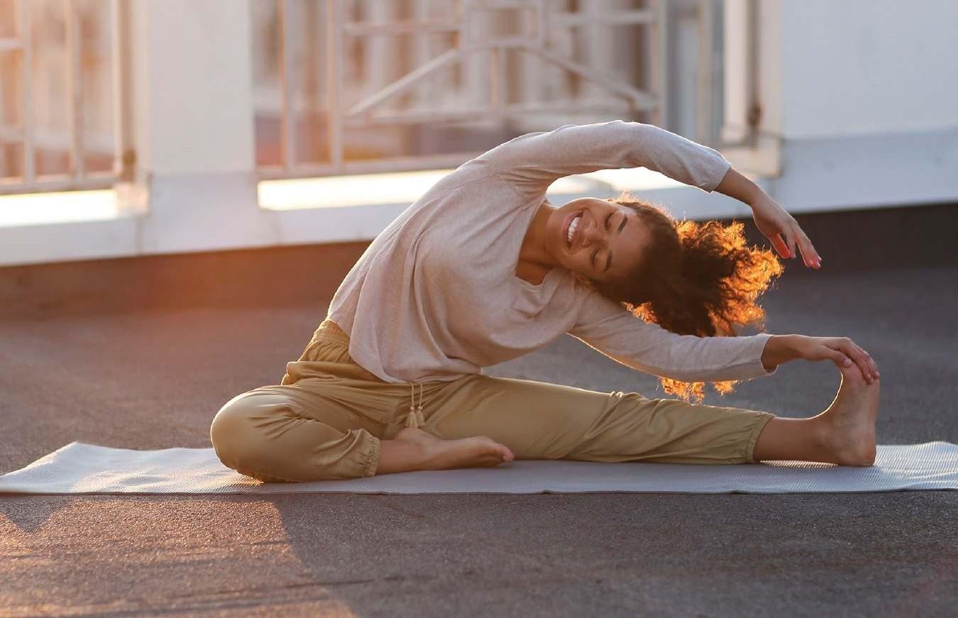 Yoga / meditation at Raunak Centrum, Sion