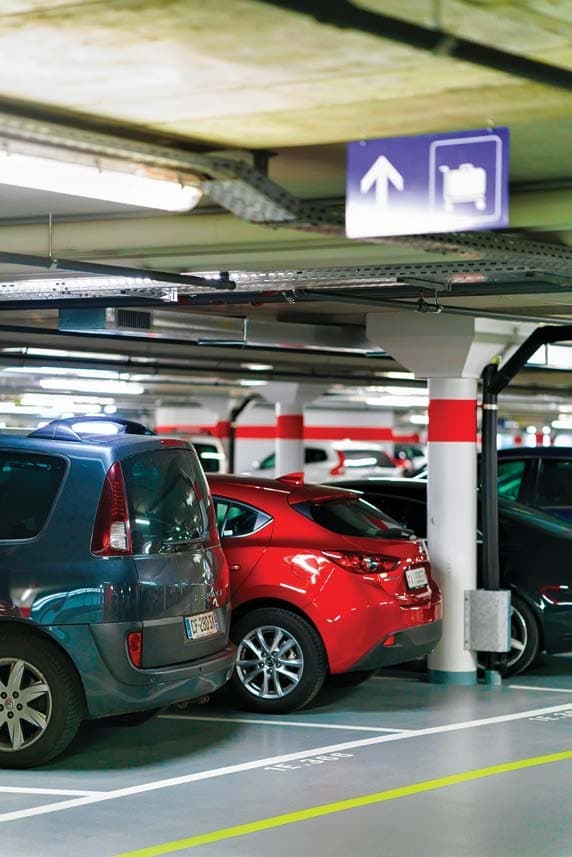 Visitor parking at Kabra Residency Park, Andheri