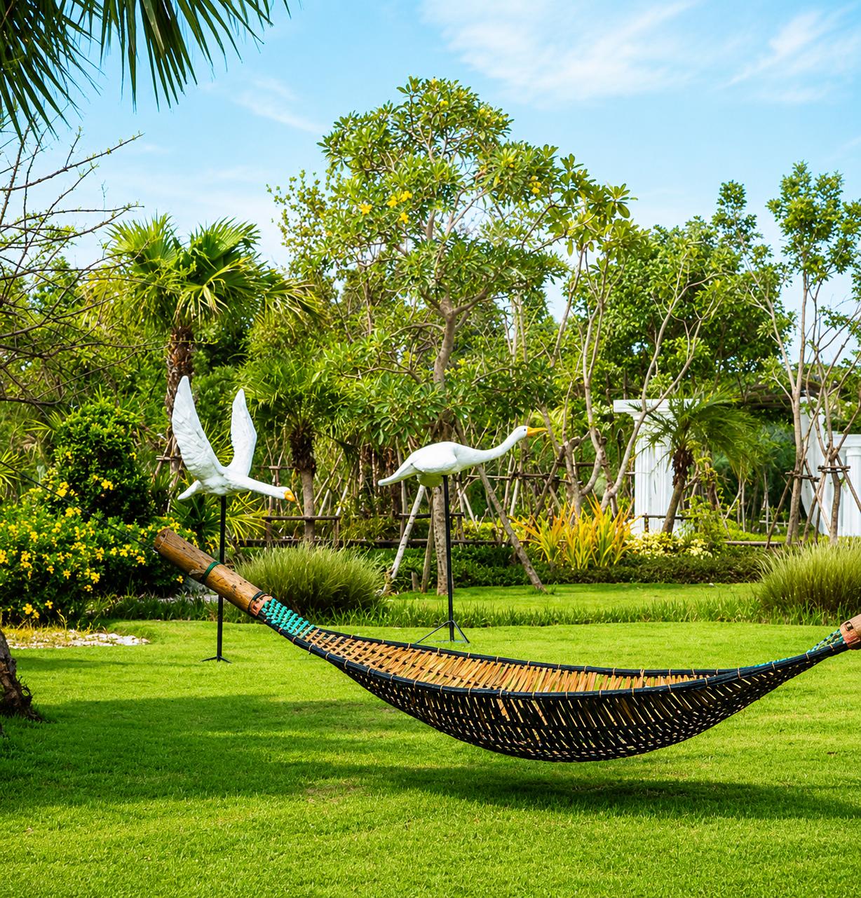 Landscaped gardens at Modis Rashmi Signature, Malad West
