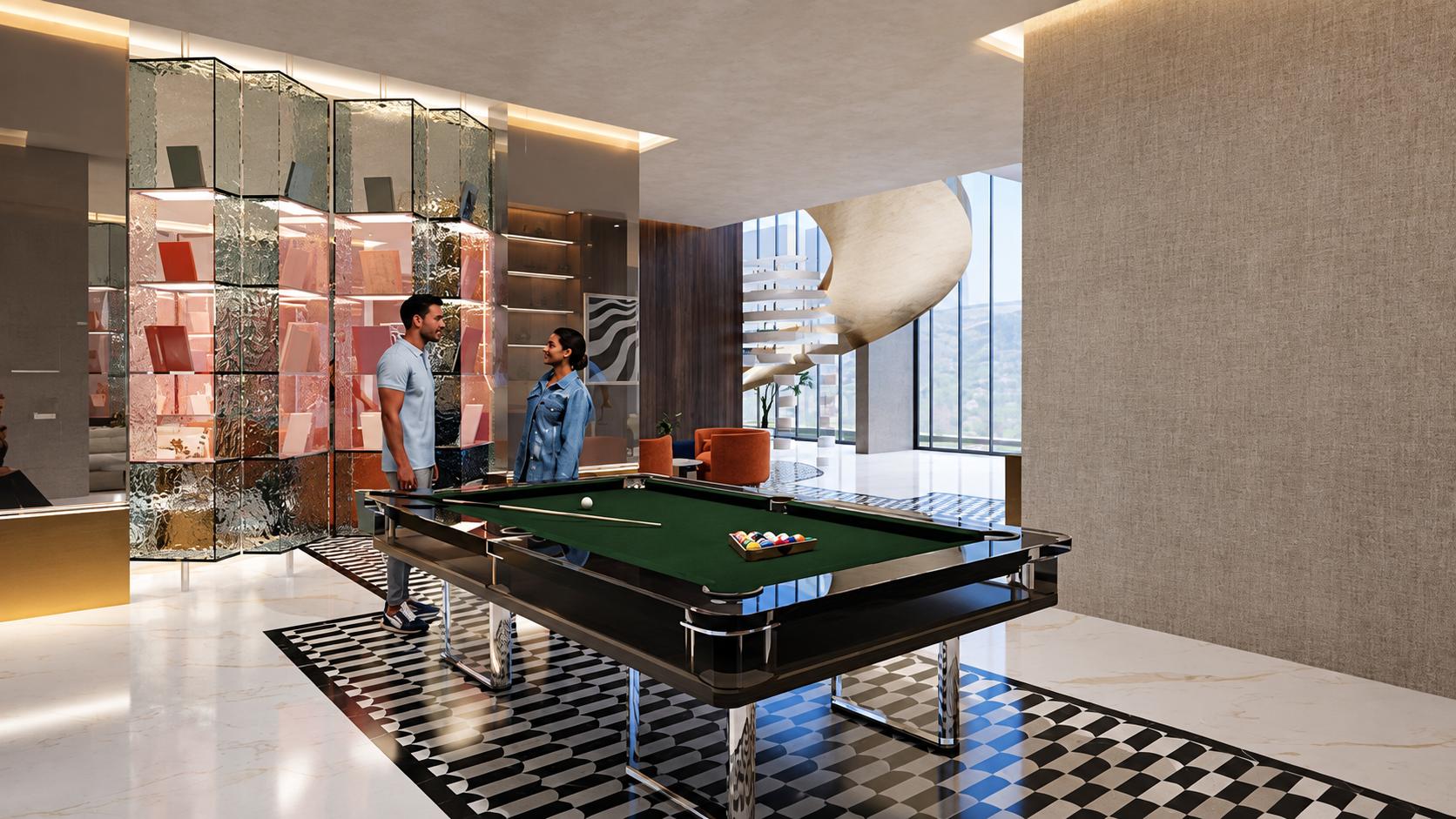 Indoor games at MICL & Chandak Jade Park, Vile Parle West