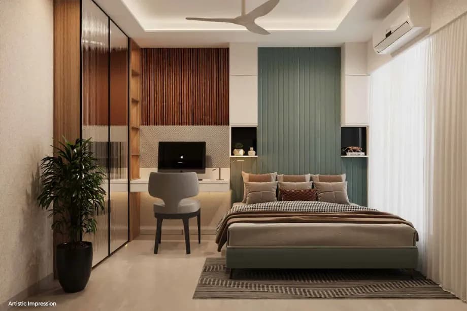 Interior 4 at Hubtown Celeste, Worli