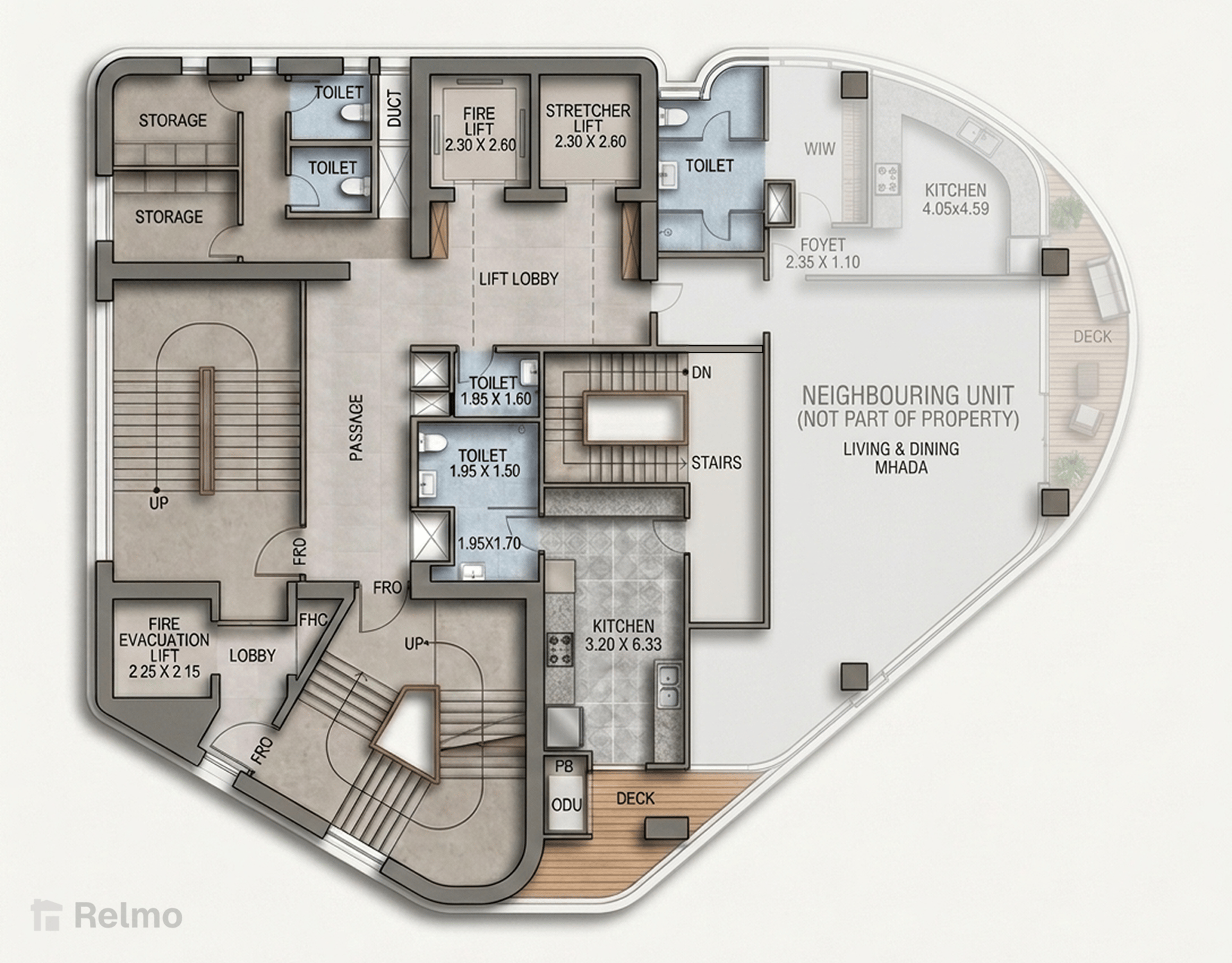 2nd Floor Sky Mansion floor plan