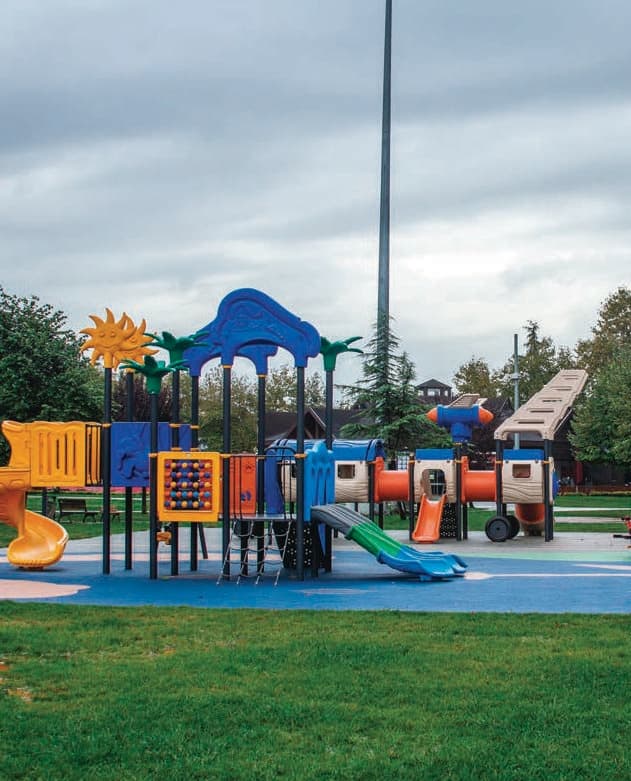 Children's play area at Runwal Woods, Chembur East