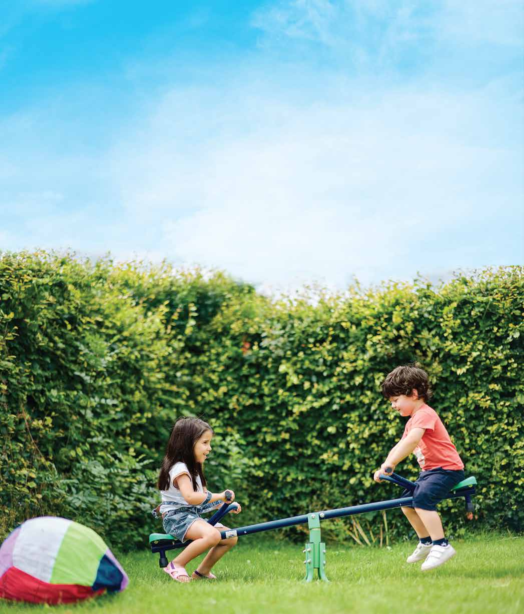 Children's play area at Rustomjee Aden, Bandra East