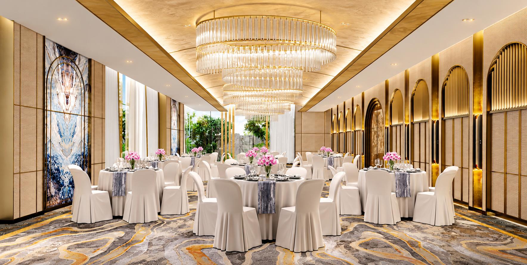 Multipurpose hall at Lodha Corinthia, Kanjurmarg West