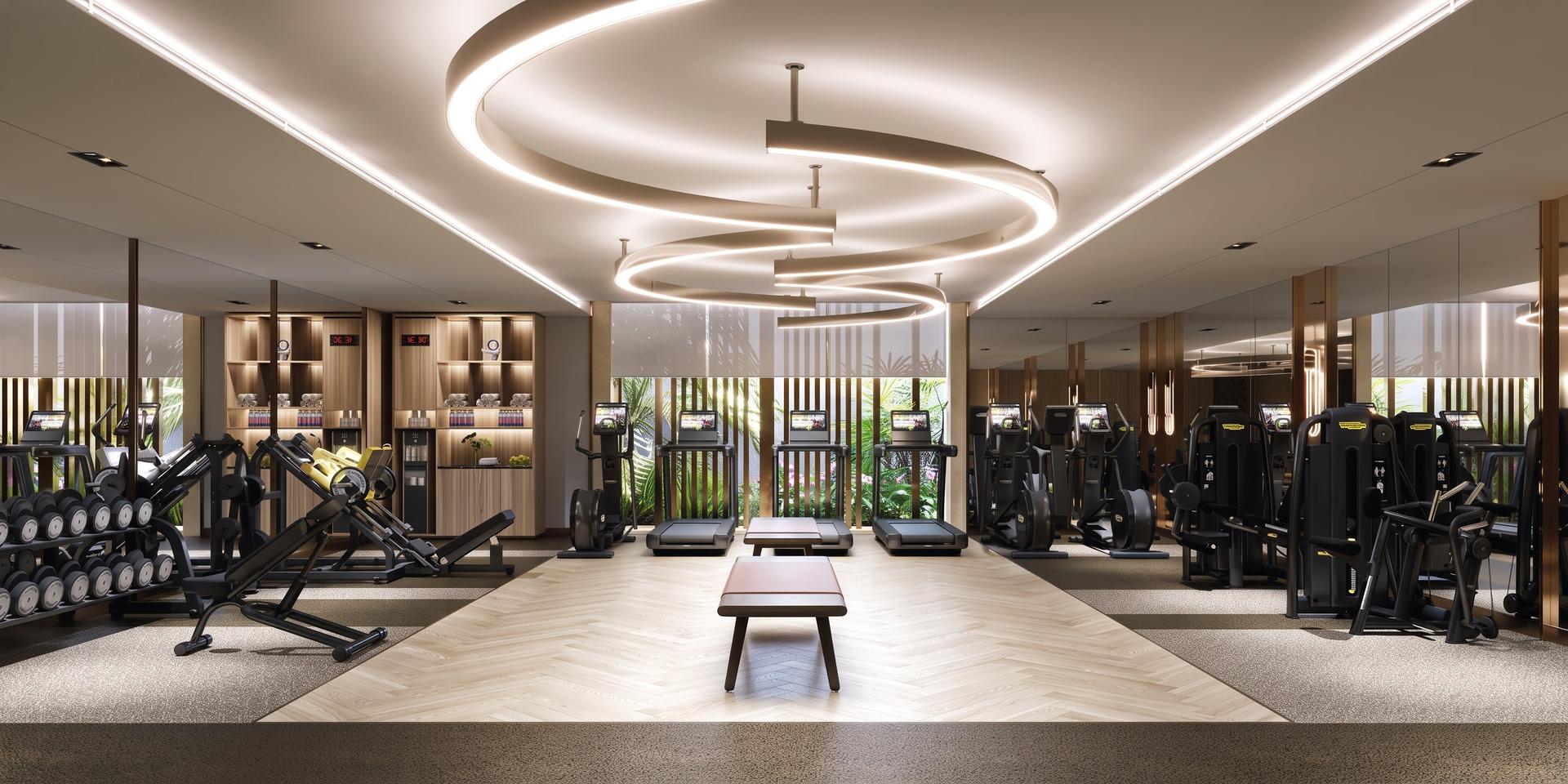 Gym at Lodha Corinthia, Kanjurmarg West