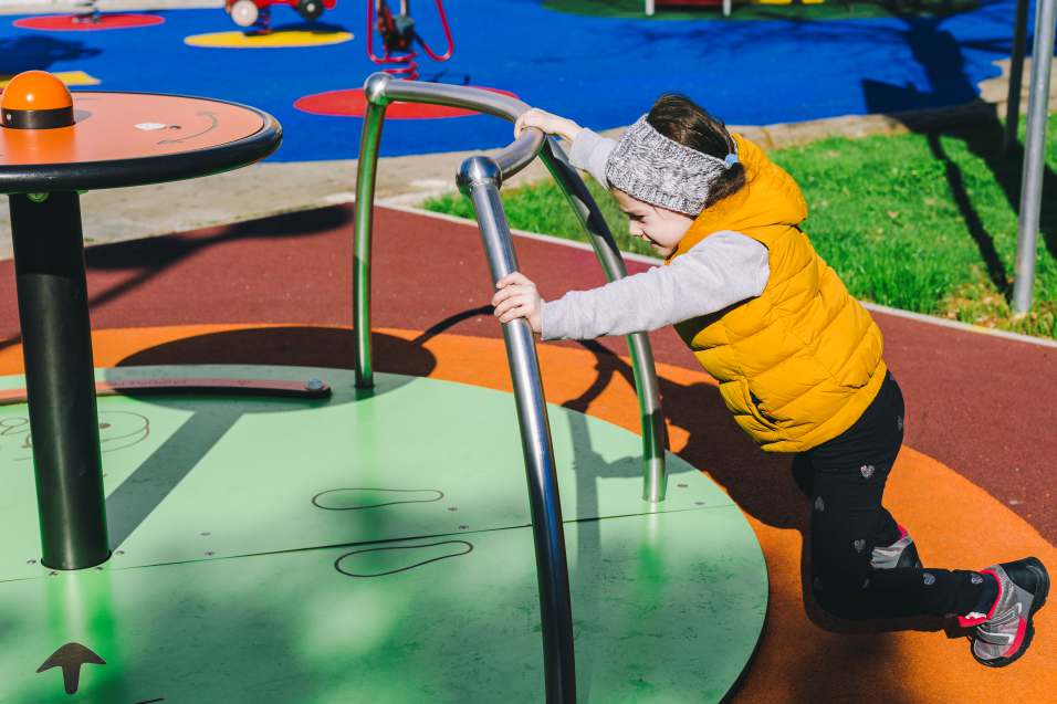 Children's play area at PCPL Vivante, Mahim West