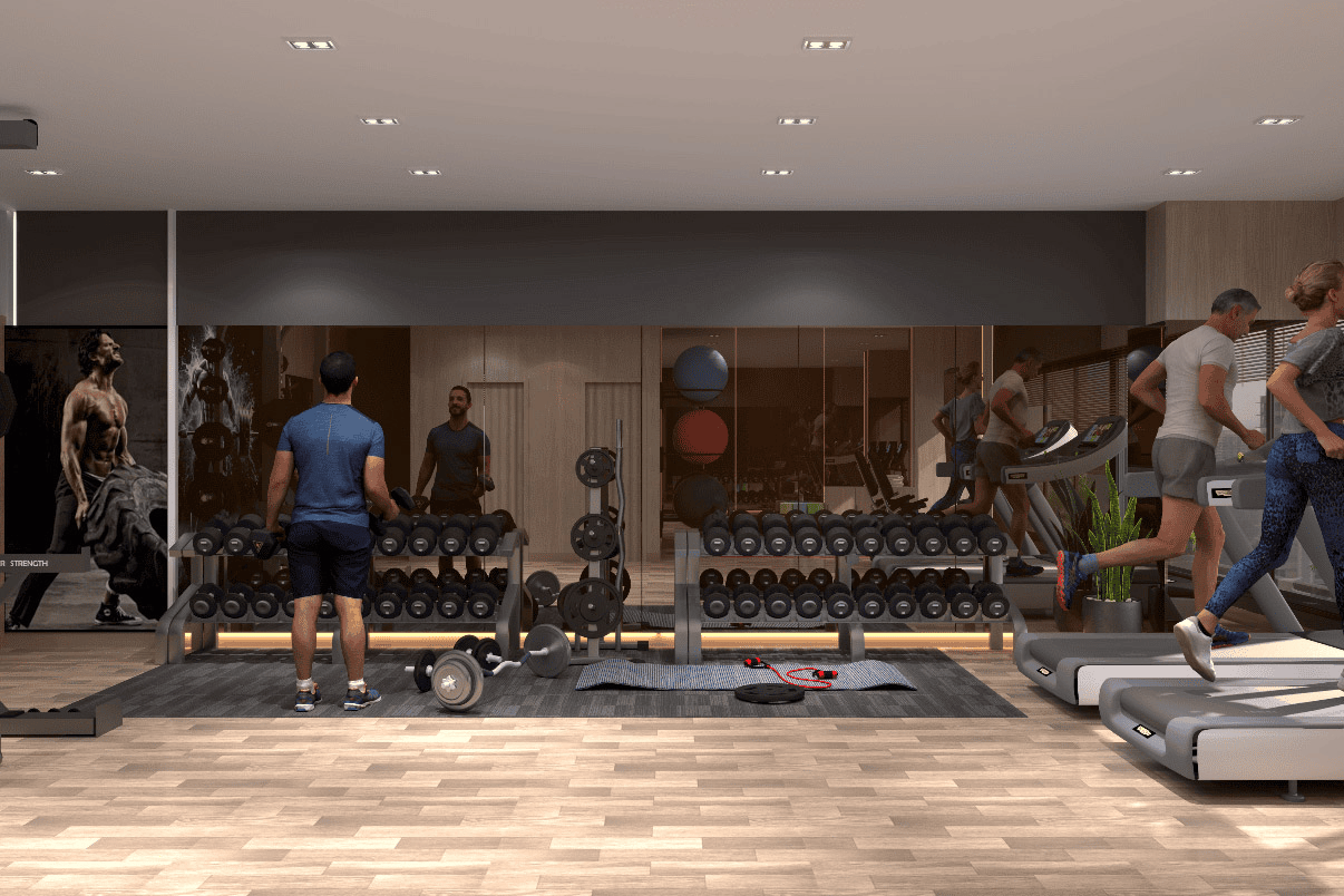Gym at PCPL Vivante, Mahim West