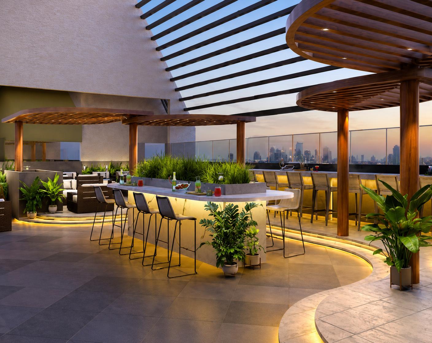 Café at Gundecha Rexon Suites, Goregaon West